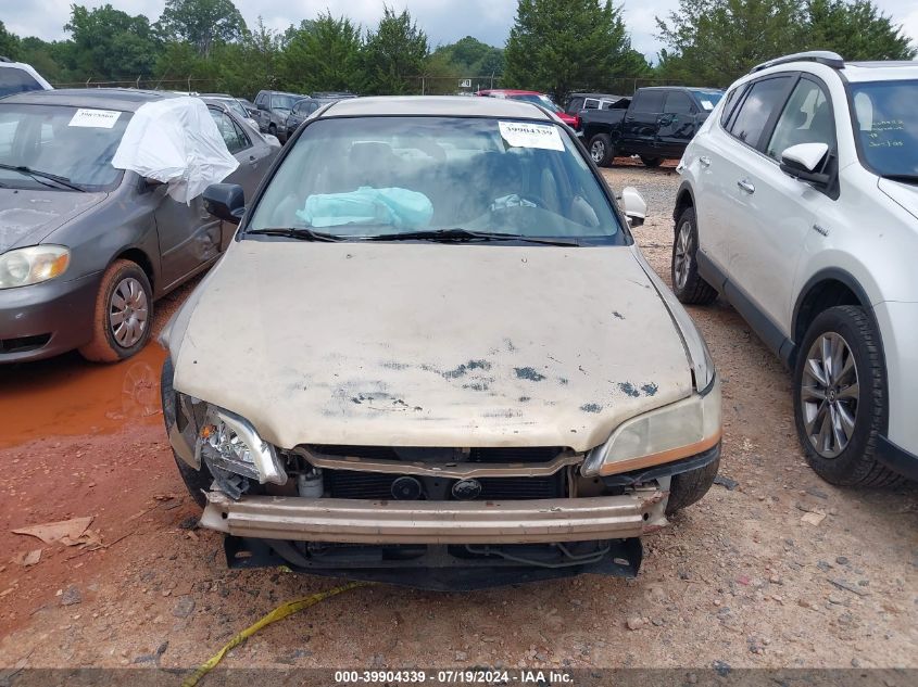 2000 Honda Accord Lx VIN: 1HGCG6650YA143259 Lot: 39904339