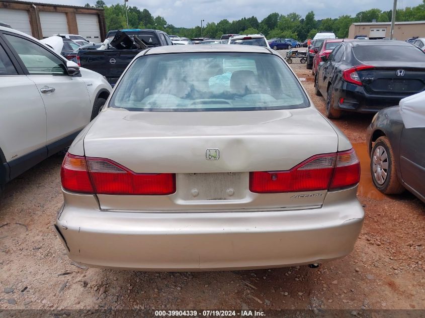 2000 Honda Accord Lx VIN: 1HGCG6650YA143259 Lot: 39904339