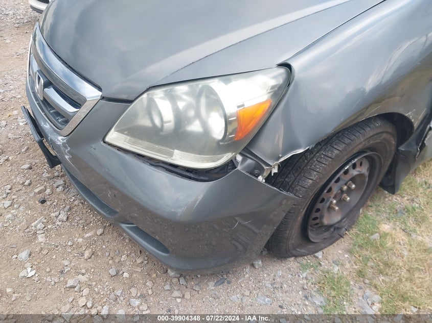 2007 Honda Odyssey Lx VIN: 5FNRL38207B102772 Lot: 39904348