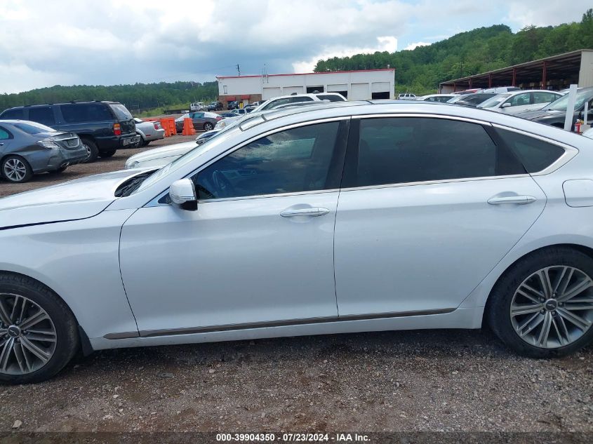 2018 Genesis G80 Premium/Ultimate VIN: KMHGN4JE1JU270913 Lot: 39904350