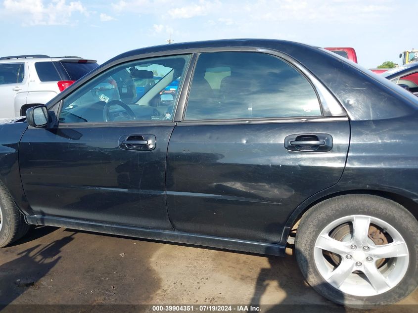 2006 Subaru Impreza 2.5I VIN: JF1GD67646H524557 Lot: 39904351