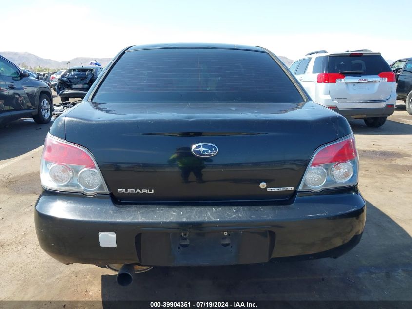 2006 Subaru Impreza 2.5I VIN: JF1GD67646H524557 Lot: 39904351