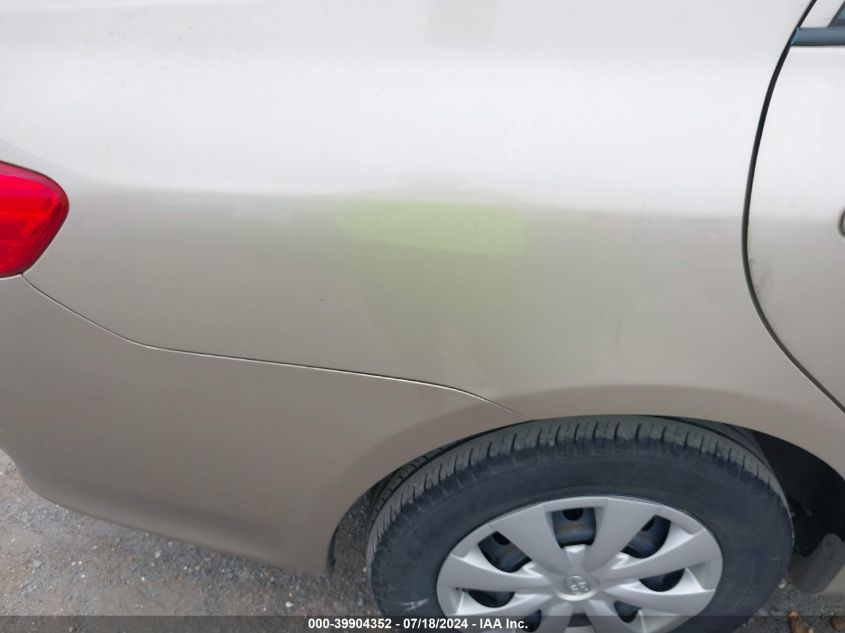 2010 Toyota Corolla Le VIN: 2T1BU4EE6AC356453 Lot: 39904352