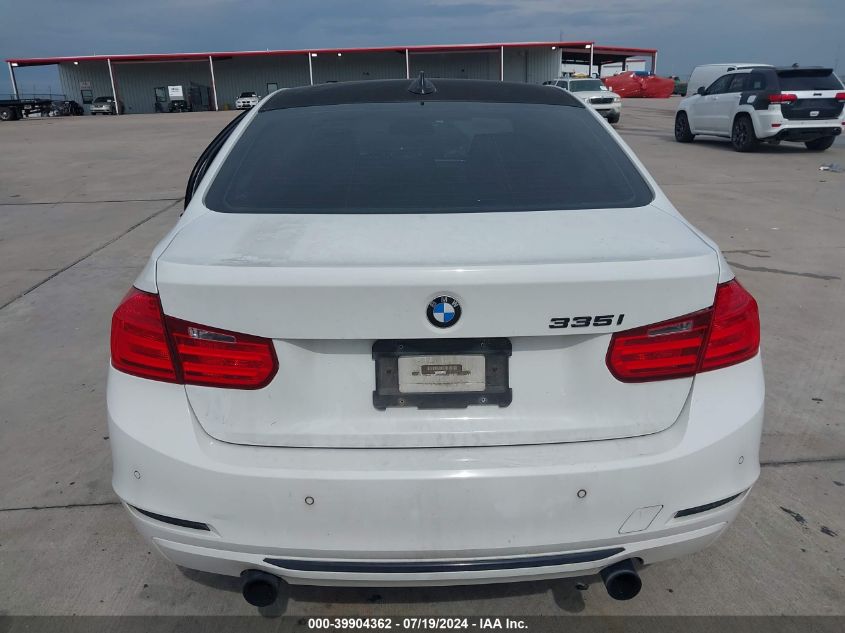 2012 BMW 335I I VIN: WBA3A9C52CF271078 Lot: 39904362