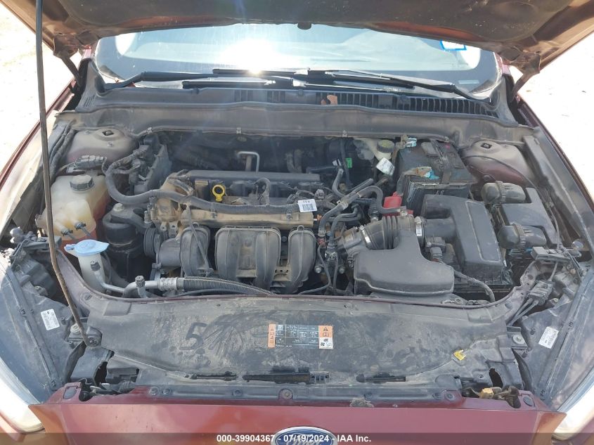 2016 Ford Fusion S VIN: 3FA6P0G70GR382135 Lot: 39904367