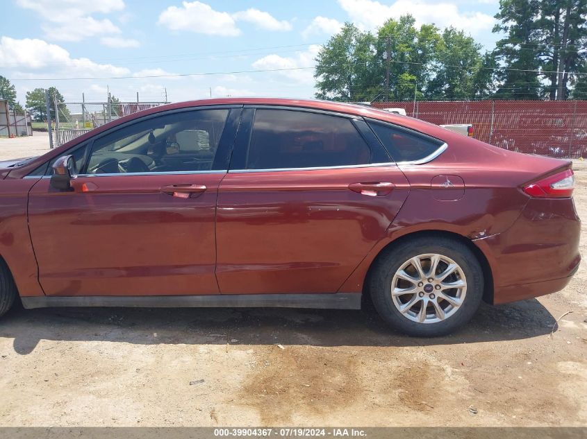 2016 Ford Fusion S VIN: 3FA6P0G70GR382135 Lot: 39904367