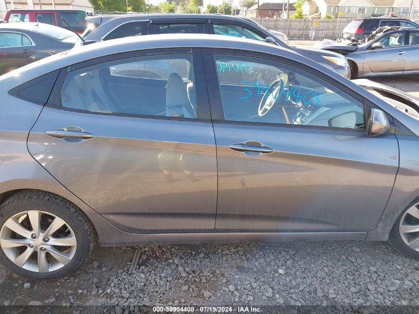 KMHCU4AE4EU669063 2014 Hyundai Accent Gls/Se