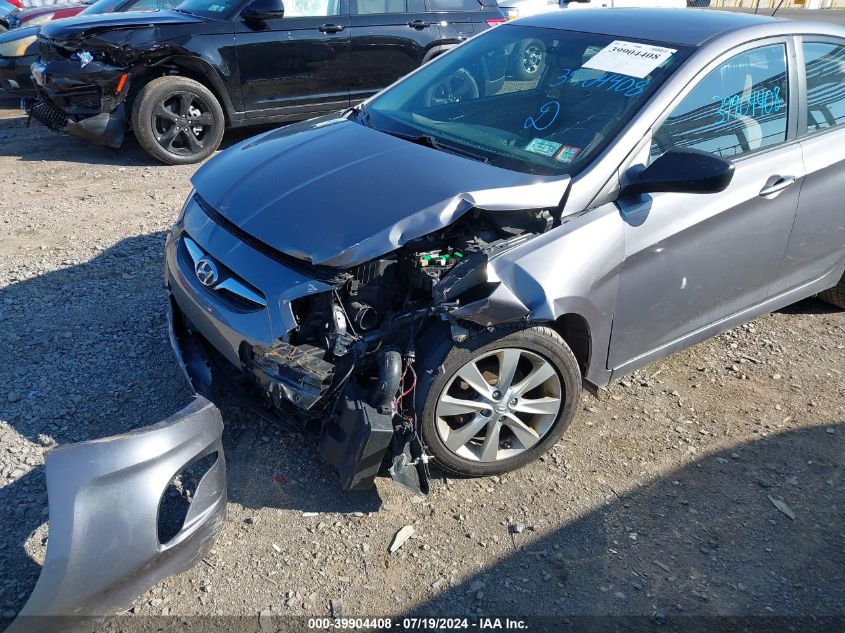 2014 Hyundai Accent Gls/Se VIN: KMHCU4AE4EU669063 Lot: 39904408