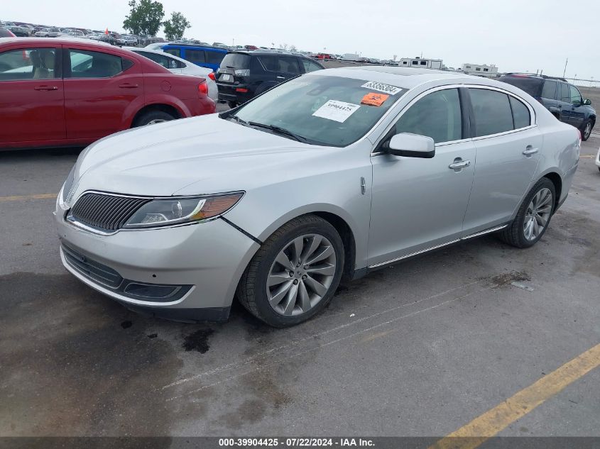 2013 Lincoln Mks VIN: 1LNHL9DK8DG600851 Lot: 39904425