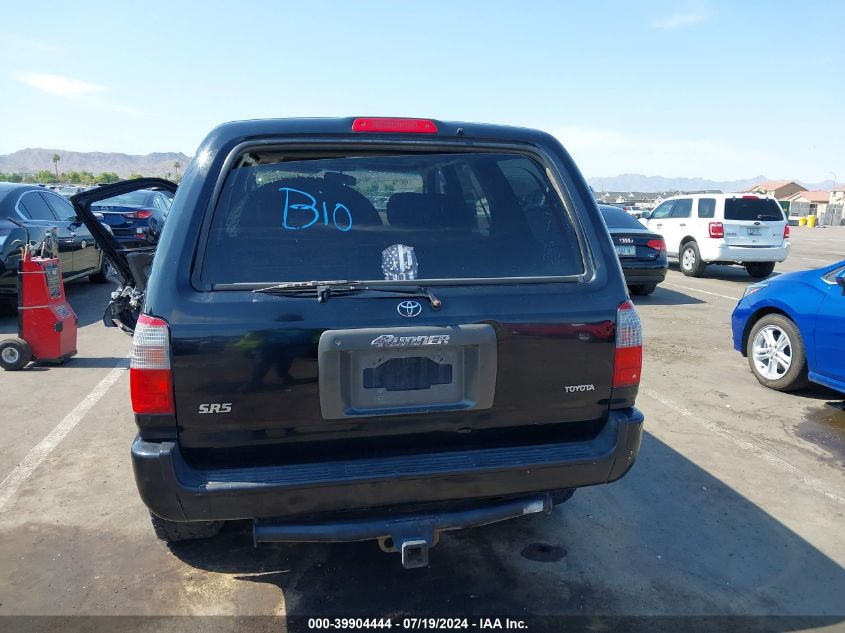 1997 Toyota 4Runner Sr5 V6 VIN: JT3HN86R9V0064218 Lot: 39904444