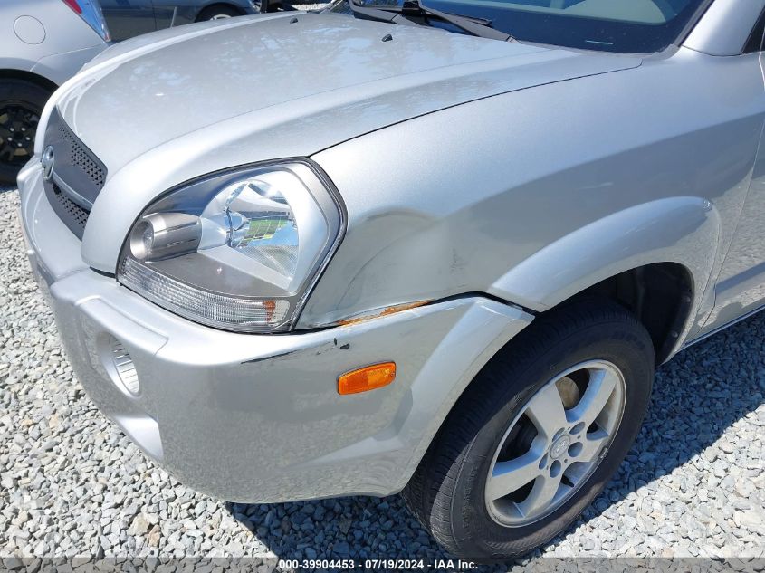 2007 Hyundai Tucson Gls VIN: KM8JM12B57U652396 Lot: 39904453