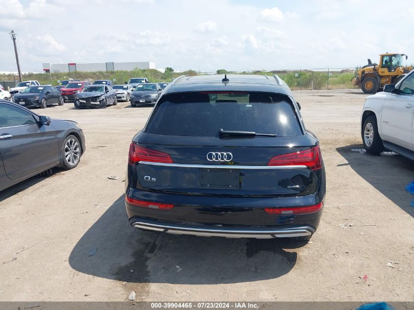 2021 Audi Q5 Premium Plus 45 Tfsi Quattro S Tronic VIN: WA1BAAFY3M2011703 Lot: 39904465