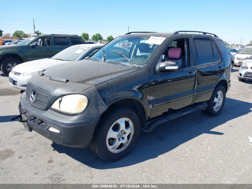 2003 Mercedes-Benz Ml 320 320 VIN: 4JGAB54E73A401010 Lot: 39904530