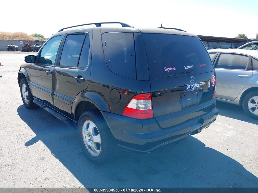 2003 Mercedes-Benz Ml 320 320 VIN: 4JGAB54E73A401010 Lot: 39904530