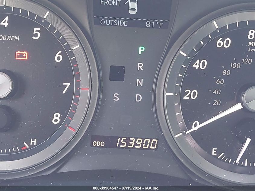 2007 Lexus Es 350 VIN: JTHBJ46G472122164 Lot: 39904547