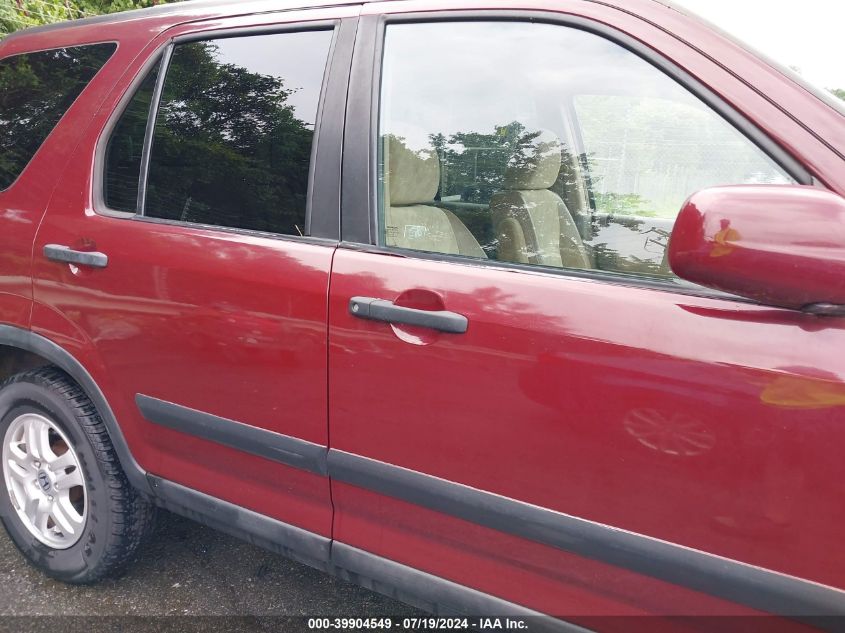 2003 Honda Cr-V Ex VIN: SHSRD78843U151369 Lot: 39904549