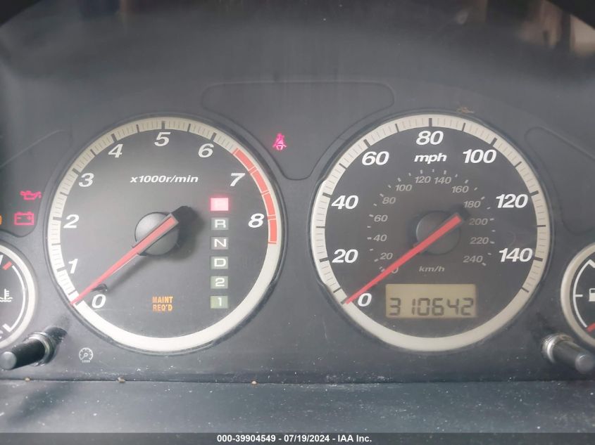 2003 Honda Cr-V Ex VIN: SHSRD78843U151369 Lot: 39904549