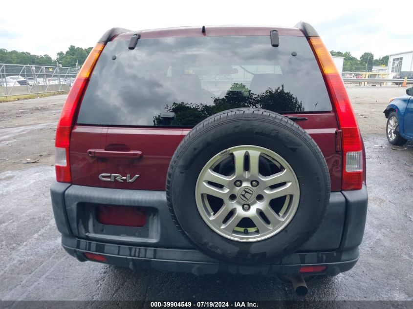 2003 Honda Cr-V Ex VIN: SHSRD78843U151369 Lot: 39904549