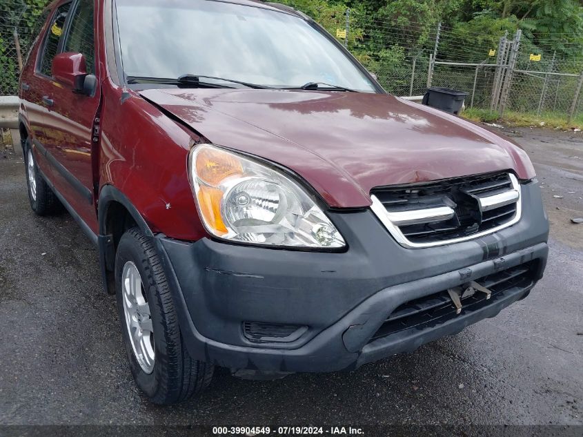 2003 Honda Cr-V Ex VIN: SHSRD78843U151369 Lot: 39904549