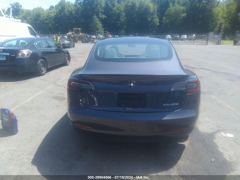 2023 Tesla Model 3 Performance Dual Motor All-Wheel Drive VIN: 5YJ3E1EC7PF712606 Lot: 39904566