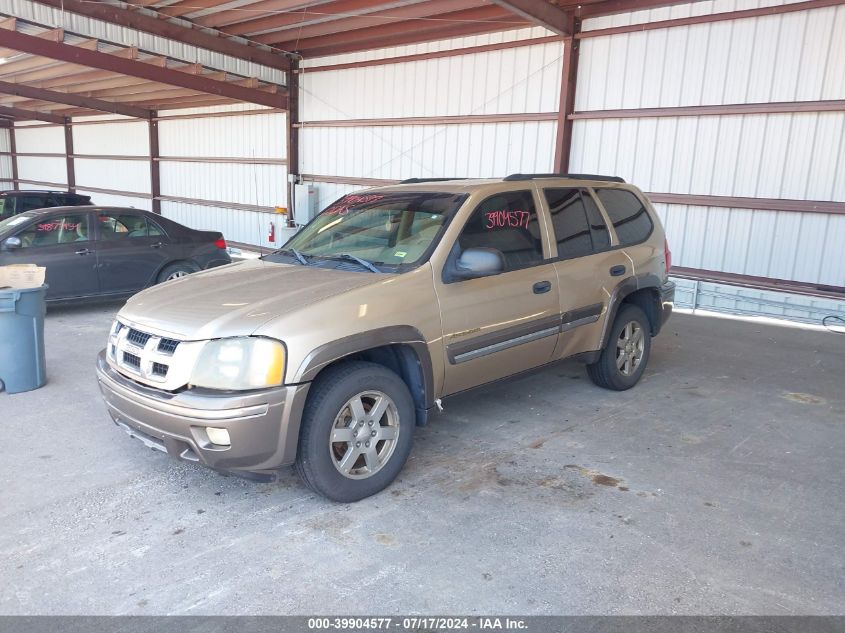 2004 Isuzu Ascender S VIN: 4NUDS13SX42100927 Lot: 39904577