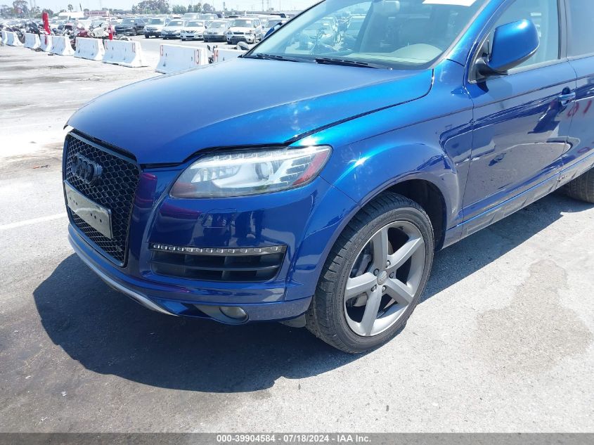 2015 Audi Q7 3.0T Premium VIN: WA1LGAFEXFD010225 Lot: 39904584