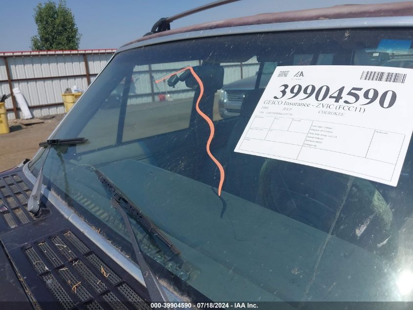 1991 Jeep Cherokee Laredo VIN: 1J4FJ58SXML625756 Lot: 39904590