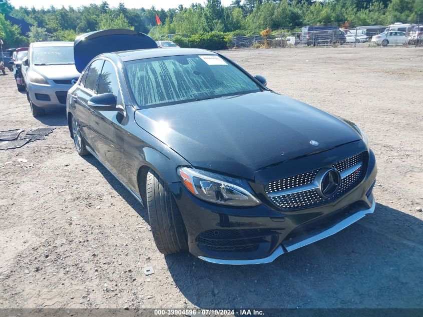 55SWF4KBXFU050945 2015 MERCEDES-BENZ C CLASS - Image 1