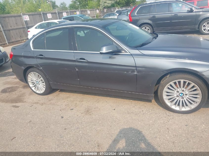 2013 BMW 328I xDrive VIN: WBA3B5G52DNS01880 Lot: 39904609