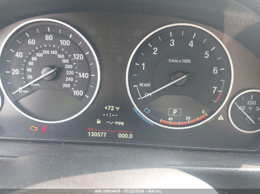 2013 BMW 328I xDrive VIN: WBA3B5G52DNS01880 Lot: 39904609