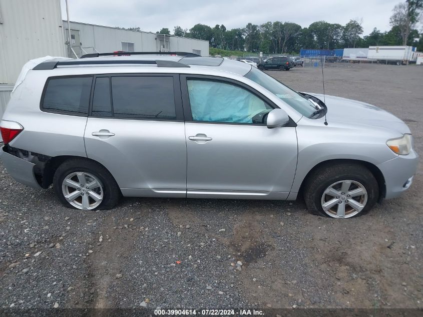 2010 Toyota Highlander Base V6 VIN: 5TDBK3EHXAS018510 Lot: 39904614