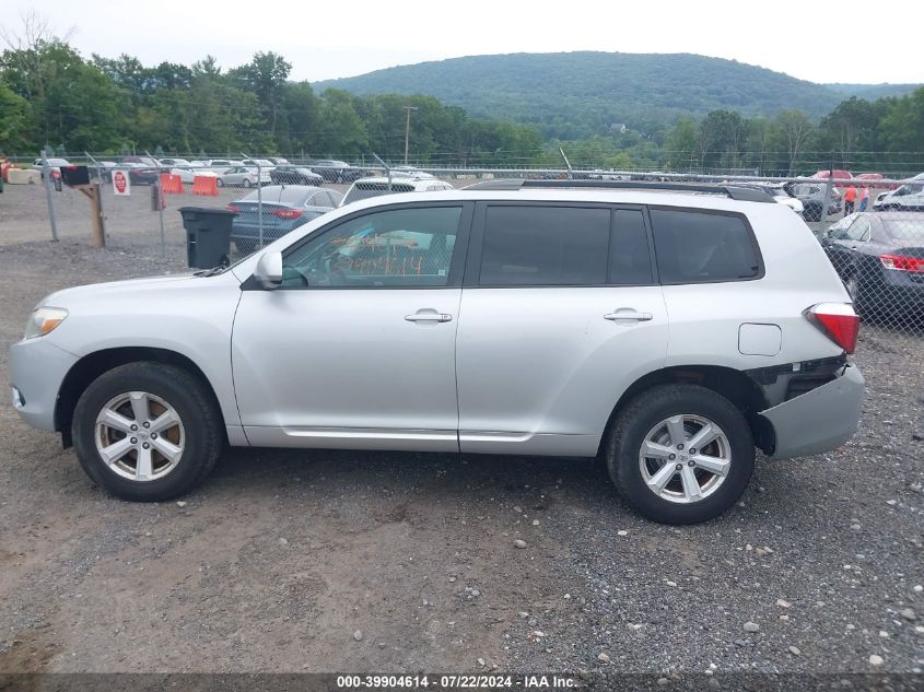 2010 Toyota Highlander Base V6 VIN: 5TDBK3EHXAS018510 Lot: 39904614