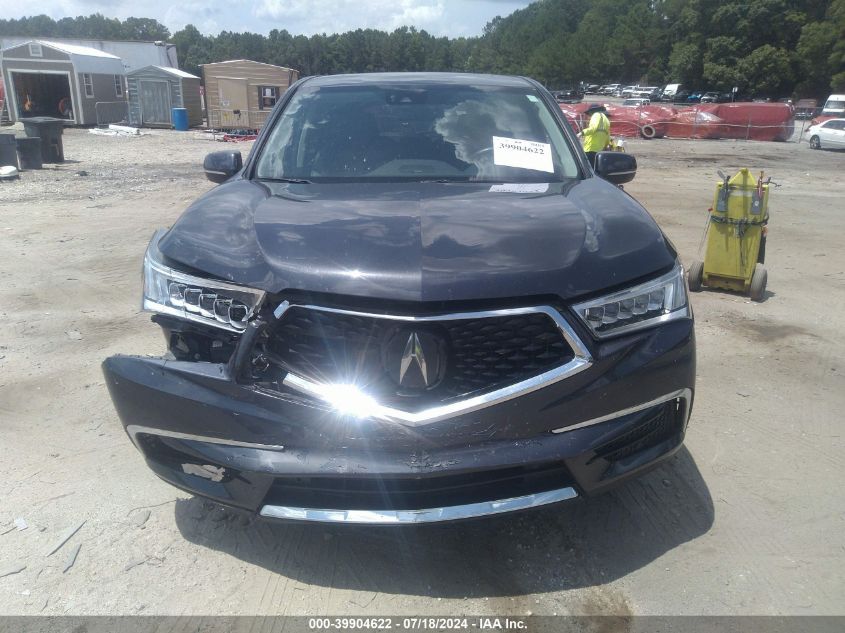 2019 Acura Mdx Tech Pkg VIN: 5J8YD3H59KL011980 Lot: 39904622