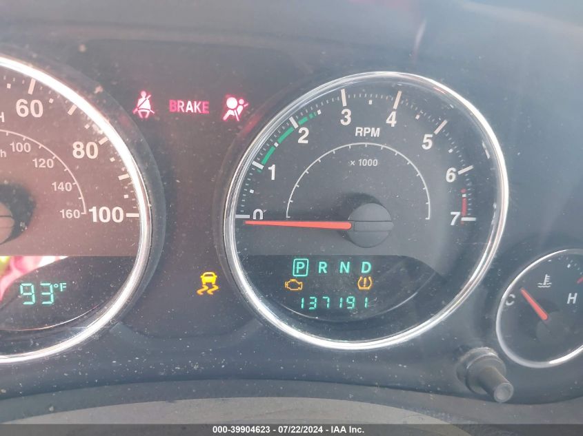 2012 Jeep Wrangler Unlimited Sport VIN: 1C4HJWDG3CL129458 Lot: 39904623