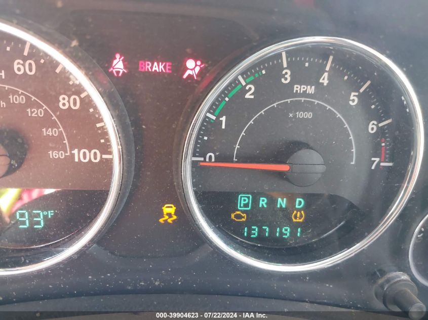 2012 Jeep Wrangler Unlimited Sport VIN: 1C4HJWDG3CL129458 Lot: 39904623