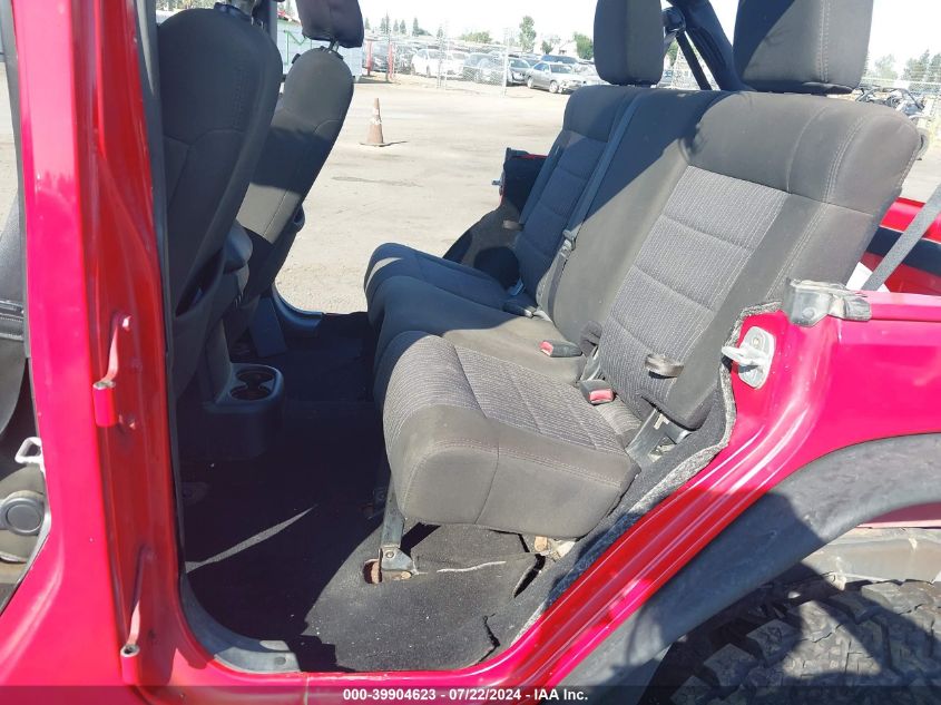 2012 Jeep Wrangler Unlimited Sport VIN: 1C4HJWDG3CL129458 Lot: 39904623