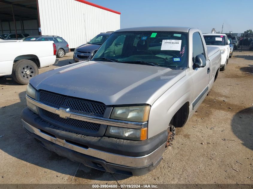 2005 Chevrolet Silverado 1500 C1500 VIN: 1GCEC14X55Z233823 Lot: 39904680