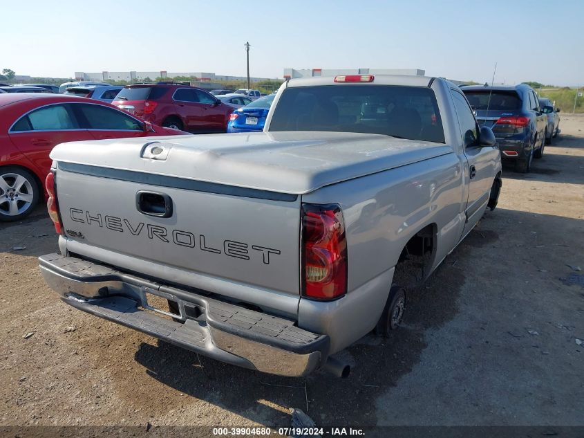 2005 Chevrolet Silverado 1500 C1500 VIN: 1GCEC14X55Z233823 Lot: 39904680