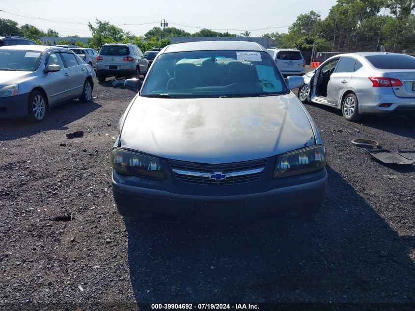 2004 Chevrolet Impala VIN: 2G1WF52E949340329 Lot: 39904692