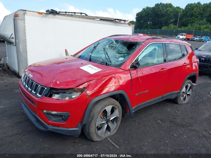 2018 Jeep Compass Latitude 4X4 VIN: 3C4NJDBB1JT175449 Lot: 39904717