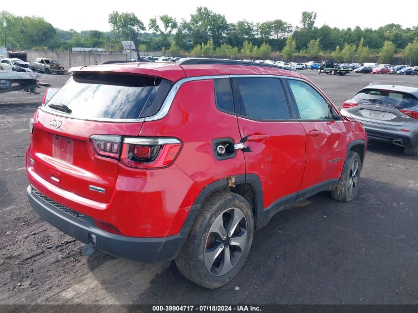 2018 Jeep Compass Latitude 4X4 VIN: 3C4NJDBB1JT175449 Lot: 39904717