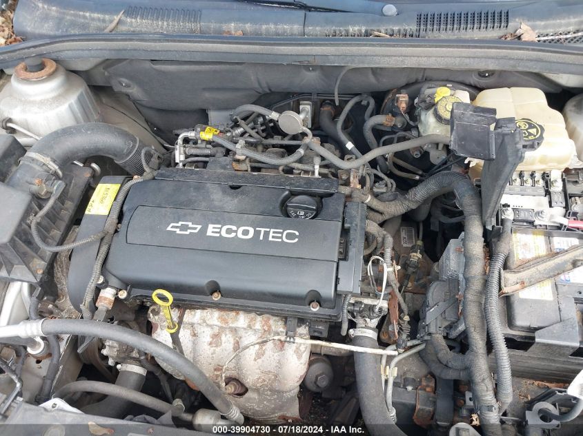 2012 Chevrolet Cruze Ls VIN: 1G1PC5SH6C7278413 Lot: 39904730