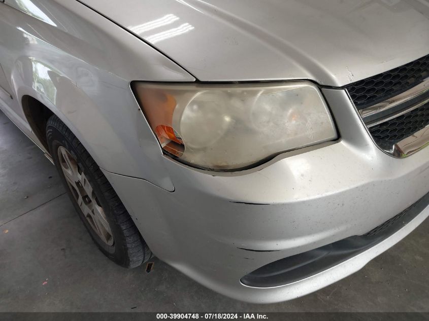 2012 Dodge Grand Caravan Se/Avp VIN: 2C4RDGBG7CR115607 Lot: 39904748