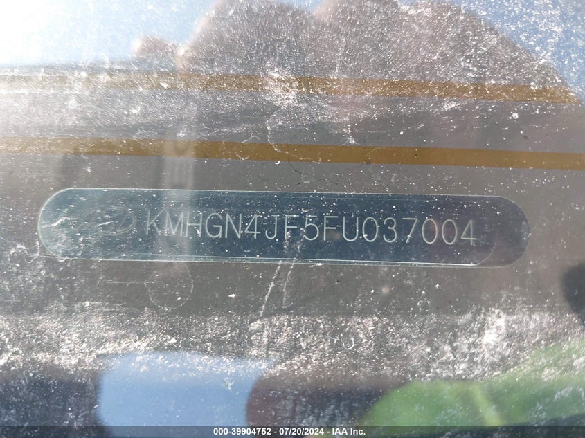 2015 HYUNDAI GENESIS 5.0 - KMHGN4JF5FU037004