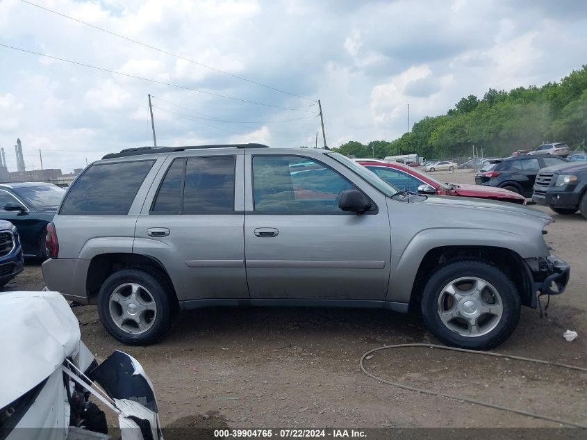 2008 Chevrolet Trailblazer Lt VIN: 1GNET13M082182775 Lot: 39904765