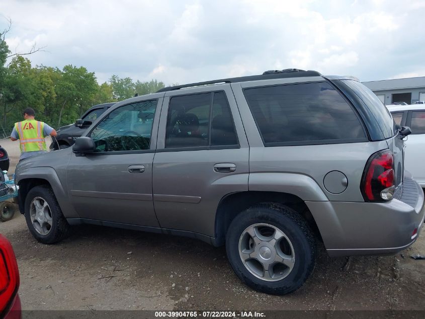 2008 Chevrolet Trailblazer Lt VIN: 1GNET13M082182775 Lot: 39904765