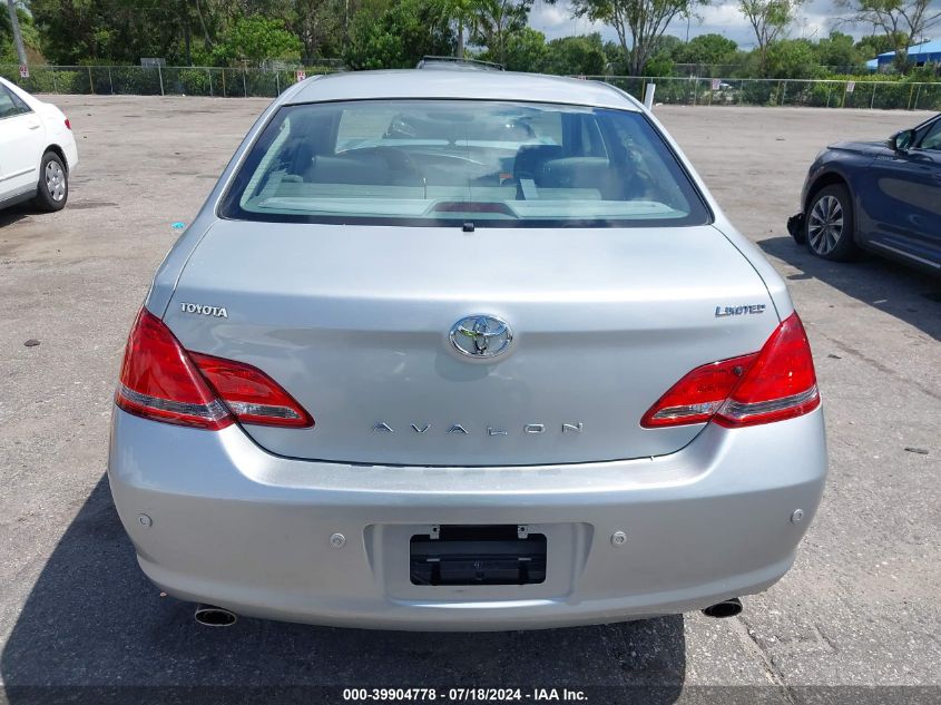 2007 Toyota Avalon Limited VIN: 4T1BK36B67U211845 Lot: 39904778