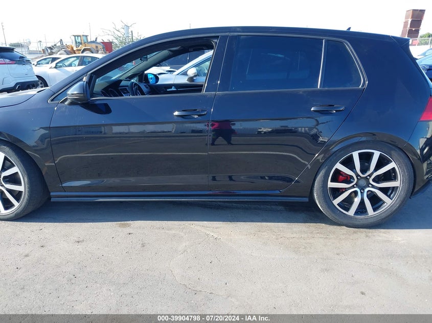 2016 VOLKSWAGEN GOLF GTI SE 4-DOOR - 3VW4T7AU7GM023086