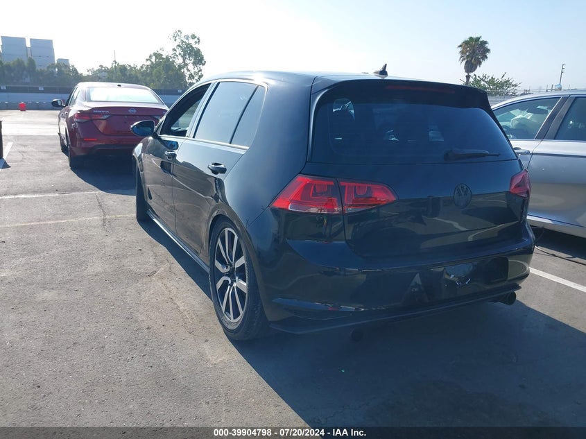 2016 VOLKSWAGEN GOLF GTI SE 4-DOOR - 3VW4T7AU7GM023086
