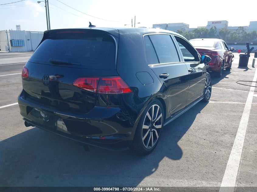 2016 VOLKSWAGEN GOLF GTI SE 4-DOOR - 3VW4T7AU7GM023086